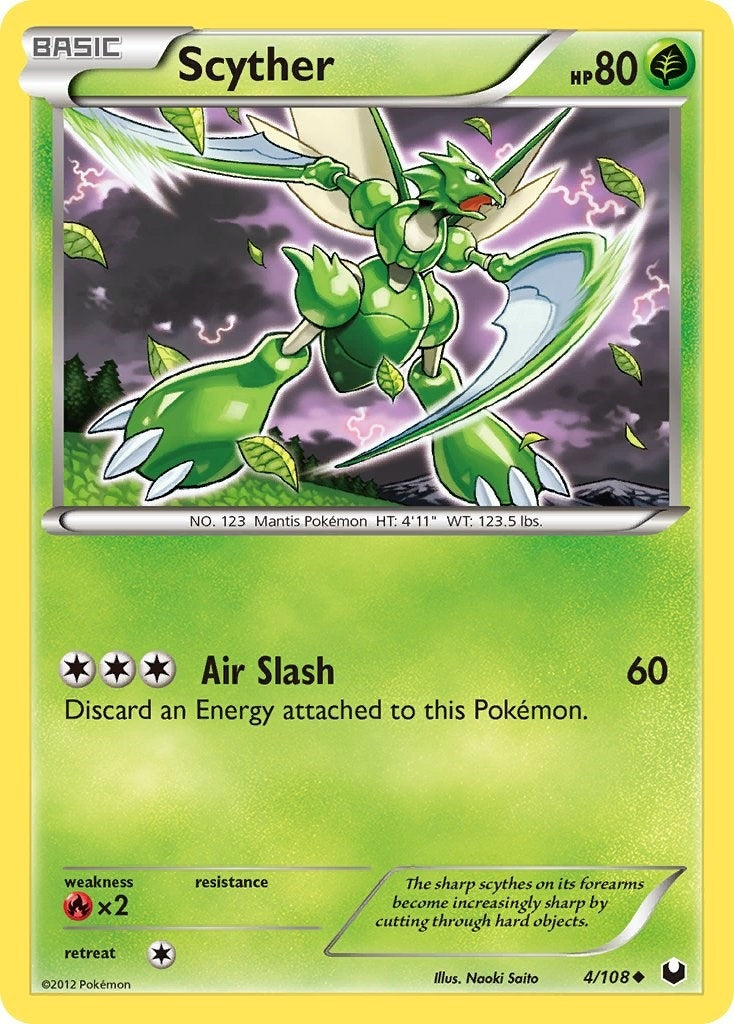 Image for Scyther (4/108) (DEX) - Pokemon