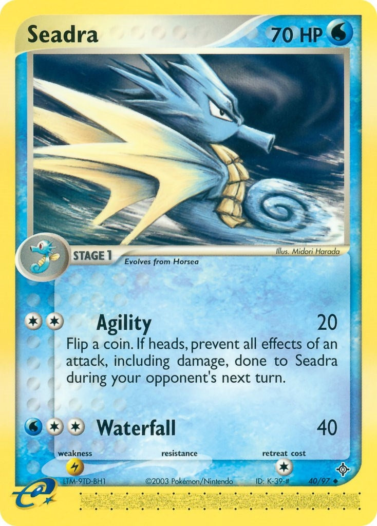 Image for Seadra (40/97) (DR) - Pokemon