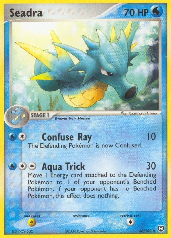 Image for Seadra (48/109) (RR) - Pokemon