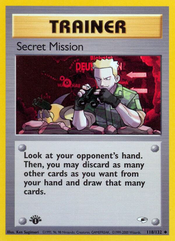 Image for Secret Mission (118/132) (G1) - Pokemon