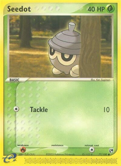 Image for Seedot (77/100) (SS) - Pokemon