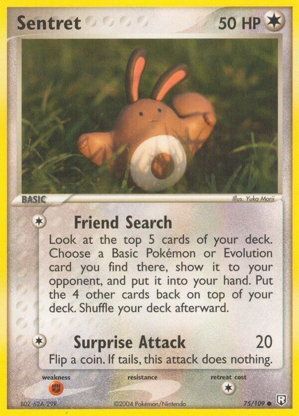 Image for Sentret (75/109) (RR) - Pokemon