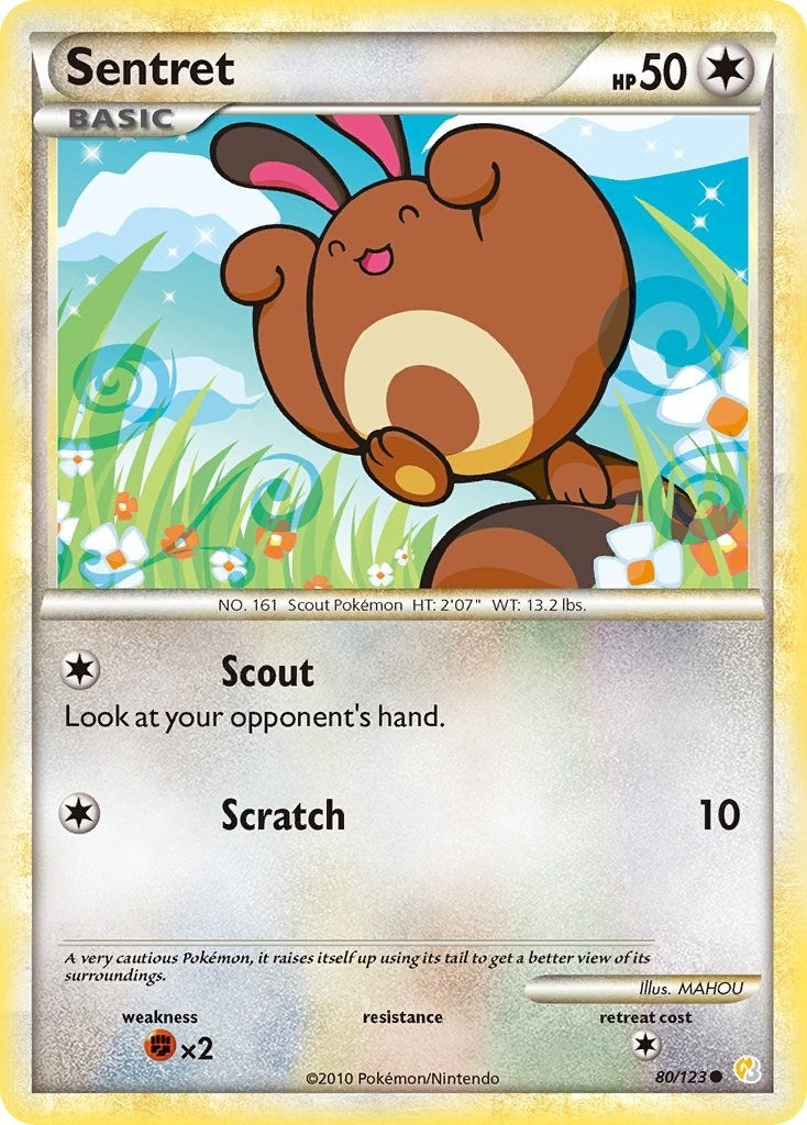 Image for Sentret (80/123) (HS) - Pokemon