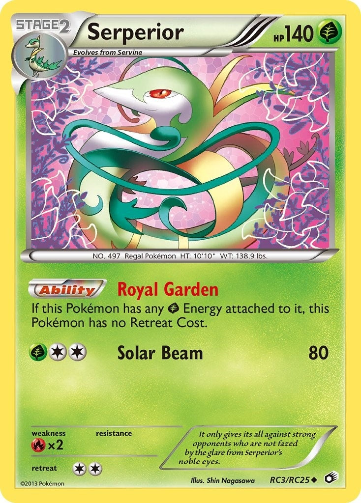 Image for Serperior (RC3/RC25) (LTR) - Pokemon