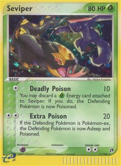 Image for Seviper (11/100) (SS) - Pokemon