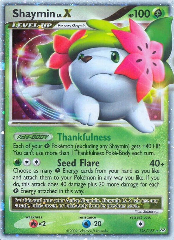 Image for Shaymin Lv.X (Land Forme) (126/127) (PL) - Pokemon