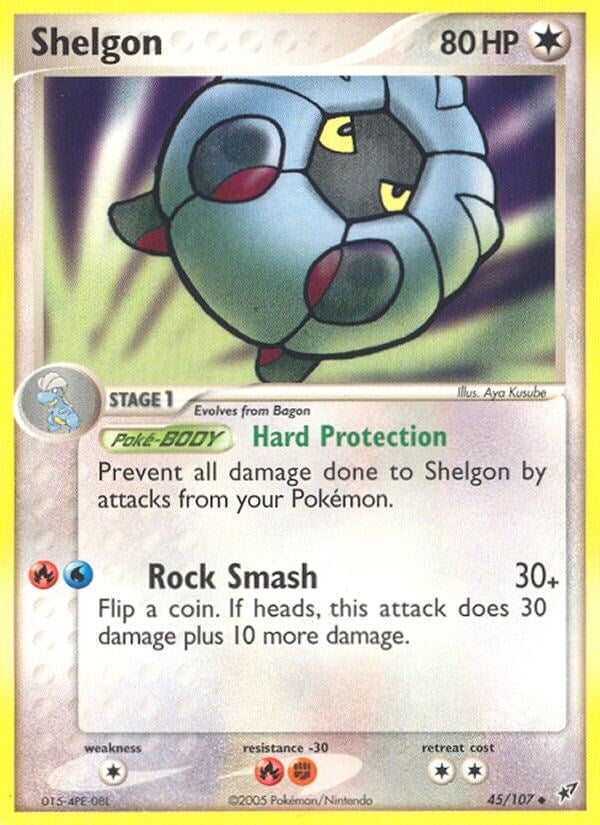 Image for Shelgon (45/107) (DX) - Pokemon