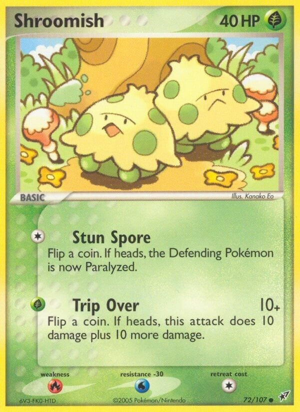 Image for Shroomish (72/107) (DX) - Pokemon