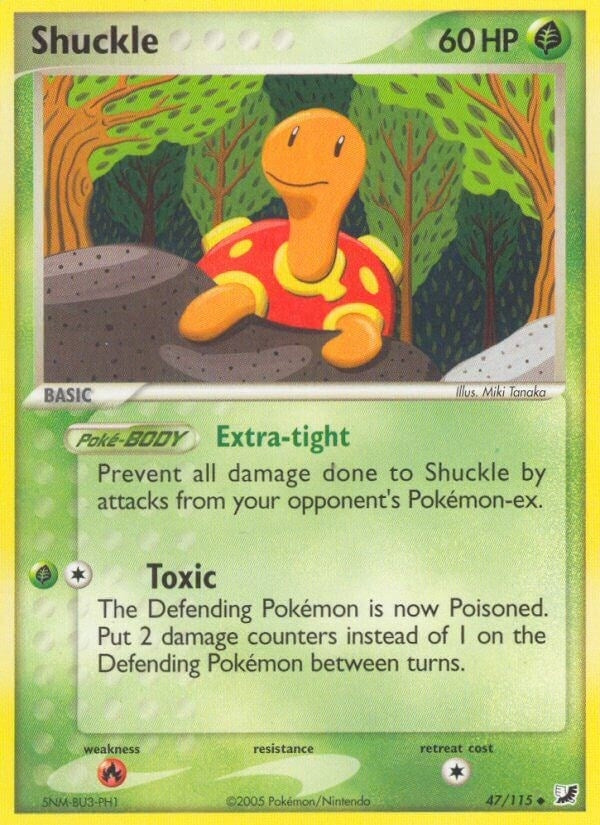 Image for Shuckle (47/115) (UF) - Pokemon