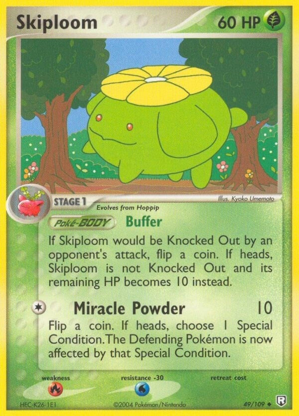 Image for Skiploom (49/109) (RR) - Pokemon
