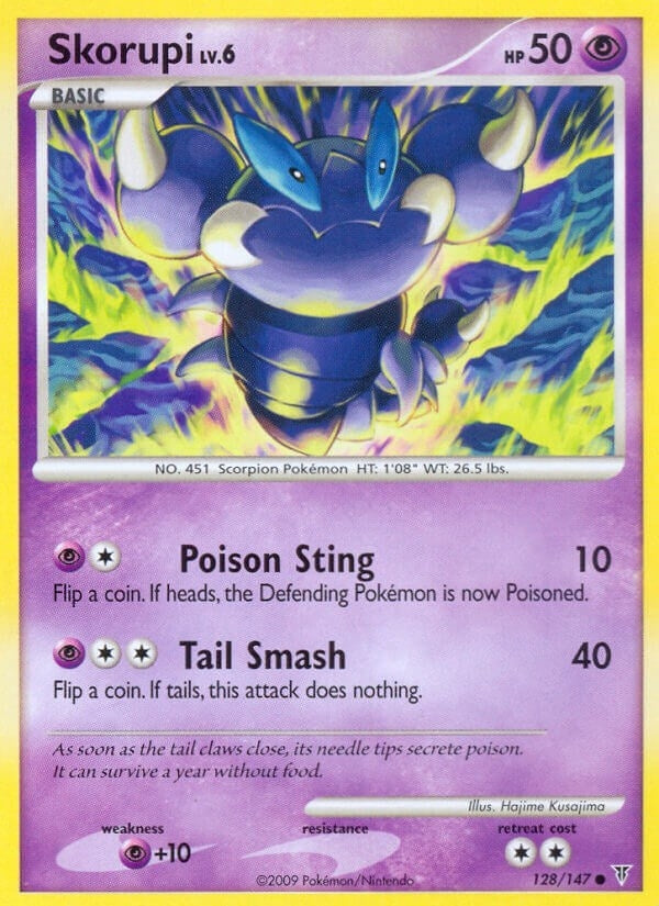 Image for Skorupi (128) (SV) - Pokemon