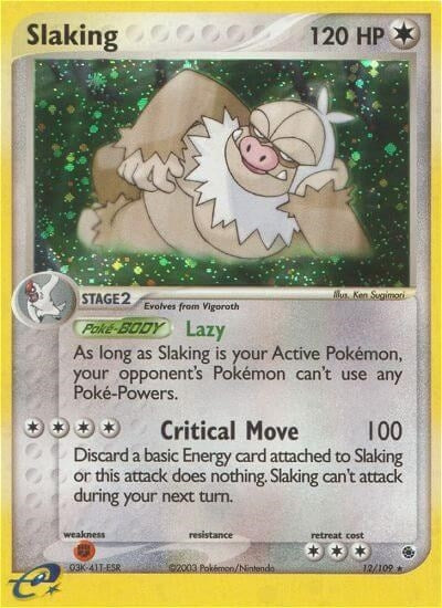 Image for Slaking (12/109) (RS) - Pokemon
