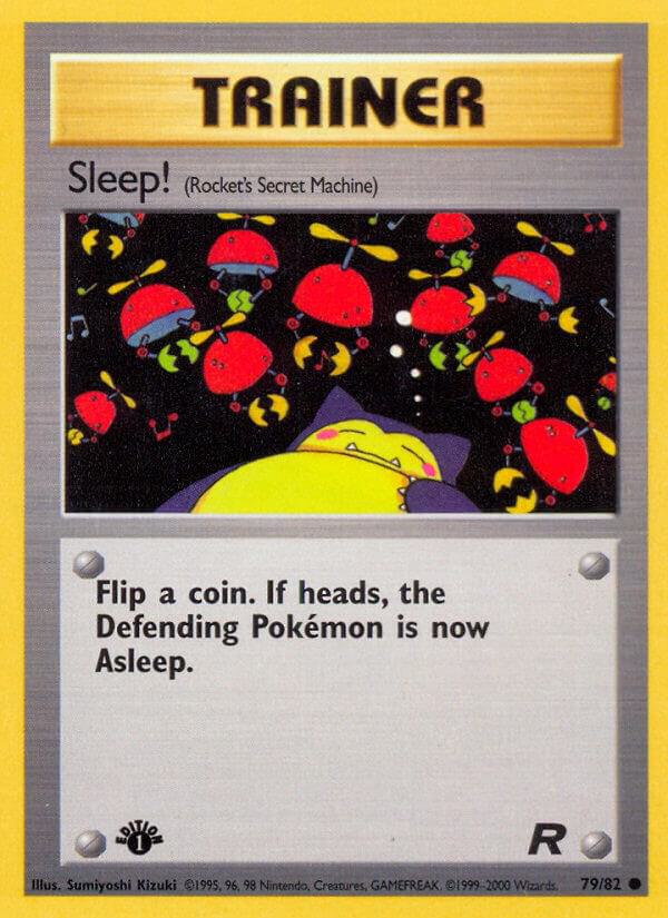 Image for Sleep! (Rocket's Secret Machine) (79/82) (TR) - Pokemon