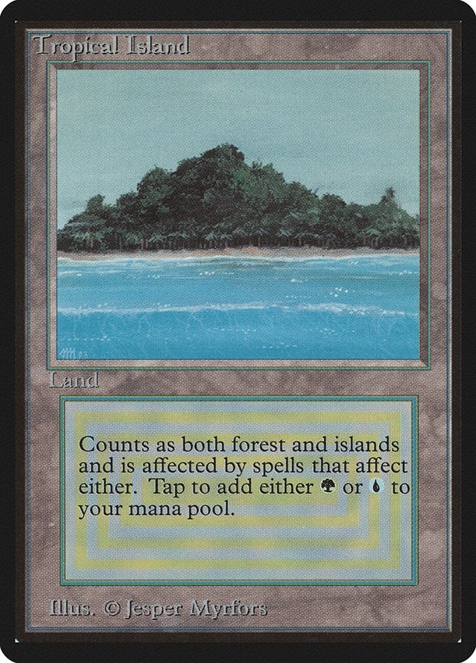 Image for Tropical Island - Magic: The Gathering