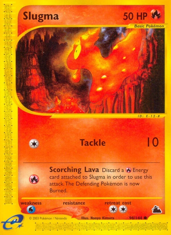 Image for Slugma (98) (098/144) (SK) - Pokemon