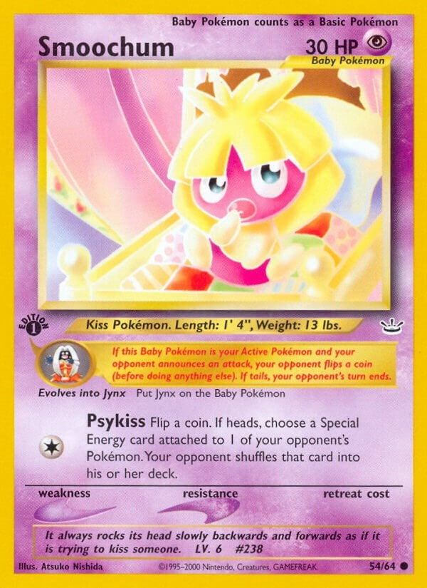 Image for Smoochum (54/64) (N3) - Pokemon