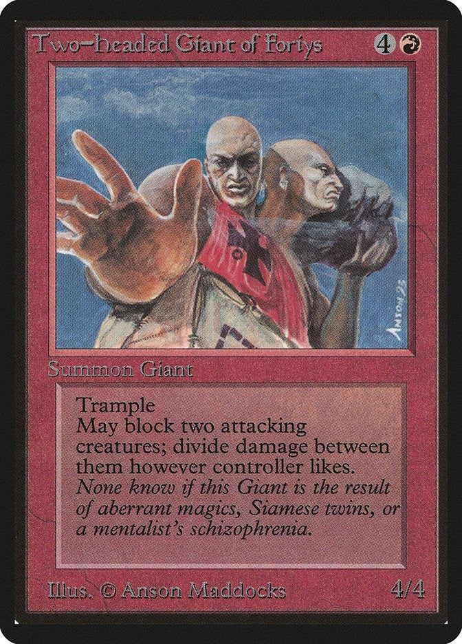 Image for Two-Headed Giant of Foriys - Magic: The Gathering