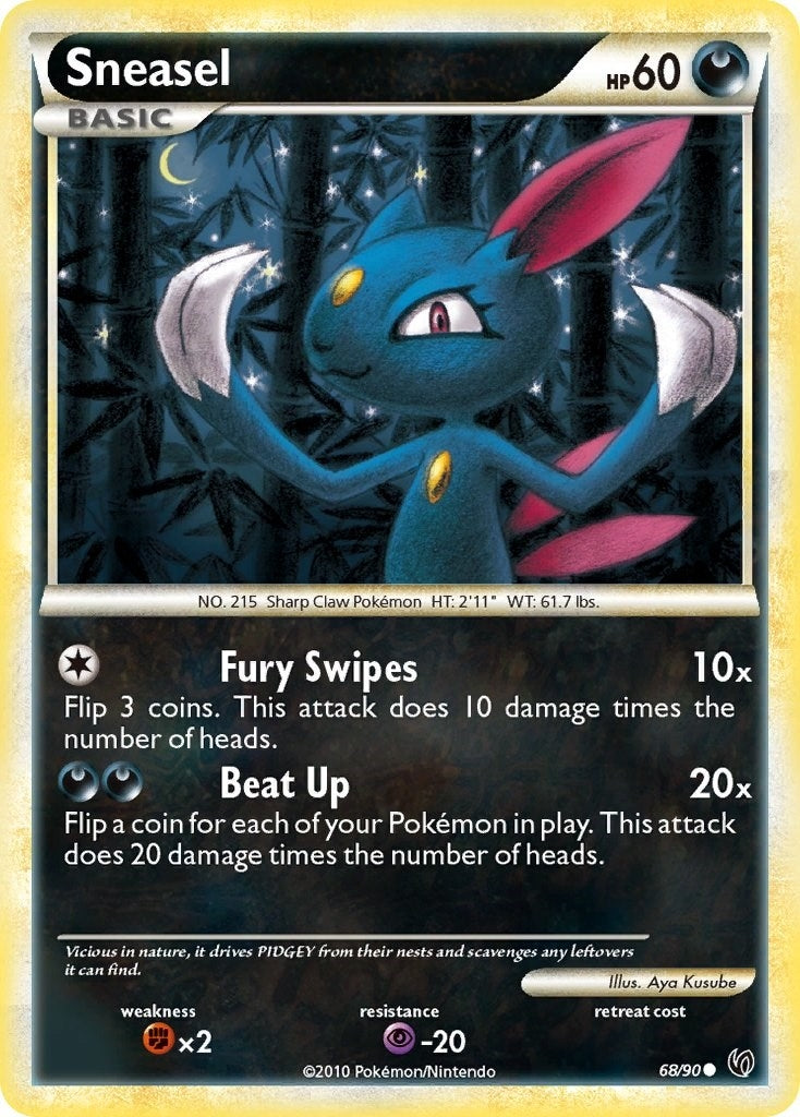 Image for Sneasel (68/90) (UD) - Pokemon