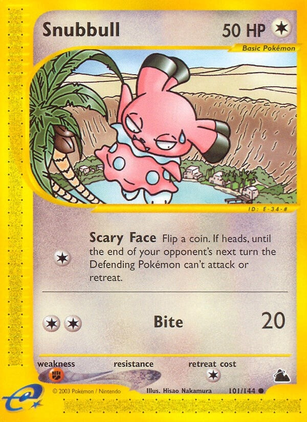 Image for Snubbull (101/144) (SK) - Pokemon