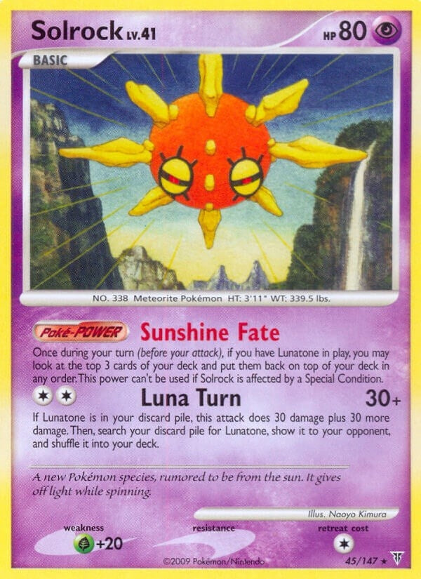 Image for Solrock (45) (SV) - Pokemon