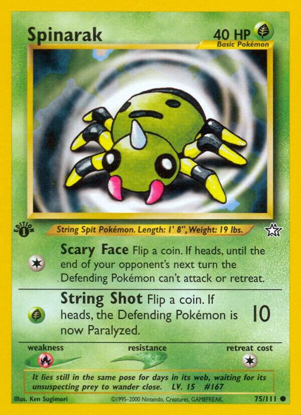 Image for Spinarak (075/111) (N1) - Pokemon