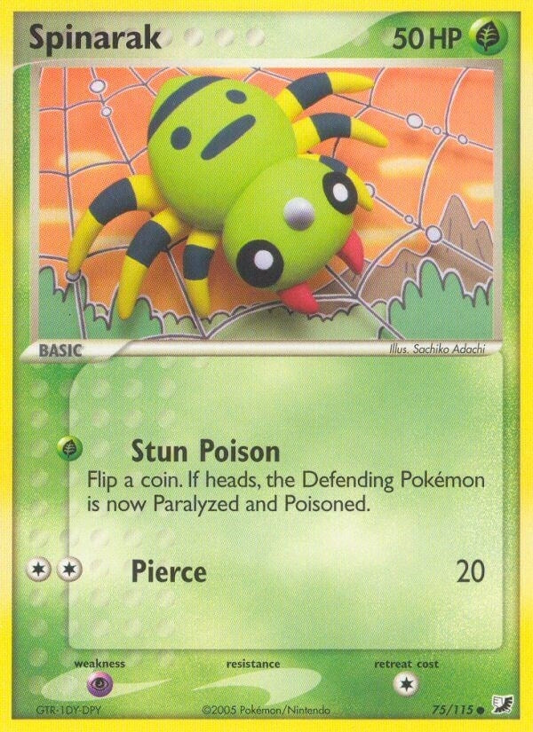 Image for Spinarak (75/115) (UF) - Pokemon