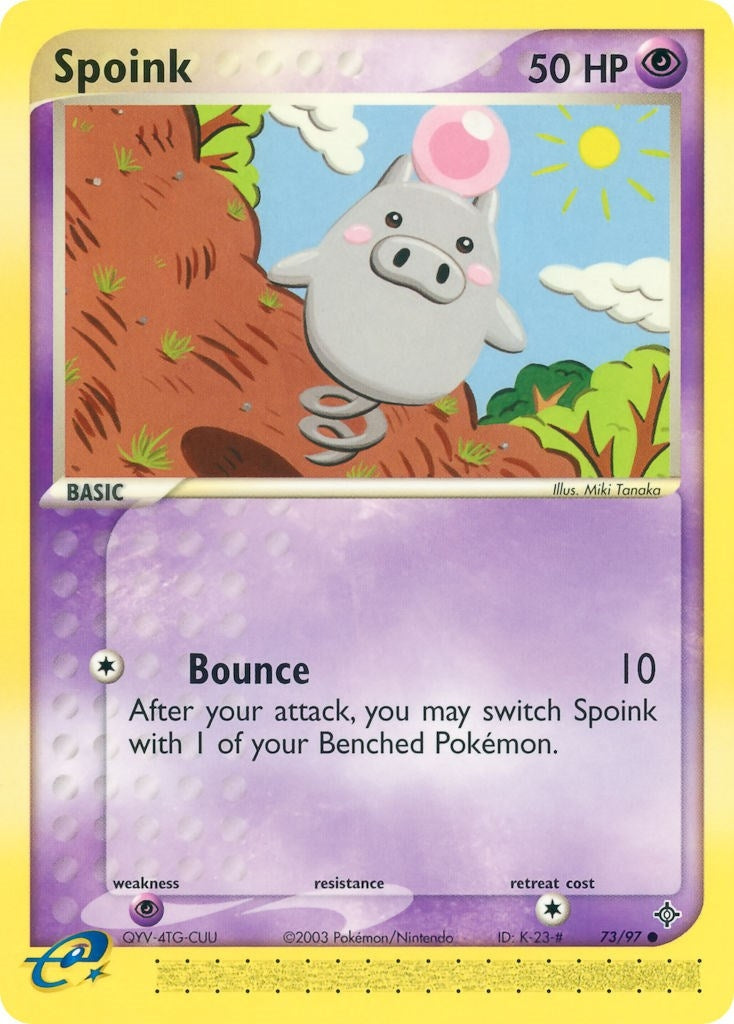 Image for Spoink (73/97) (DR) - Pokemon