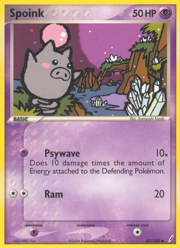Image for Spoink (62/100) (CG) - Pokemon