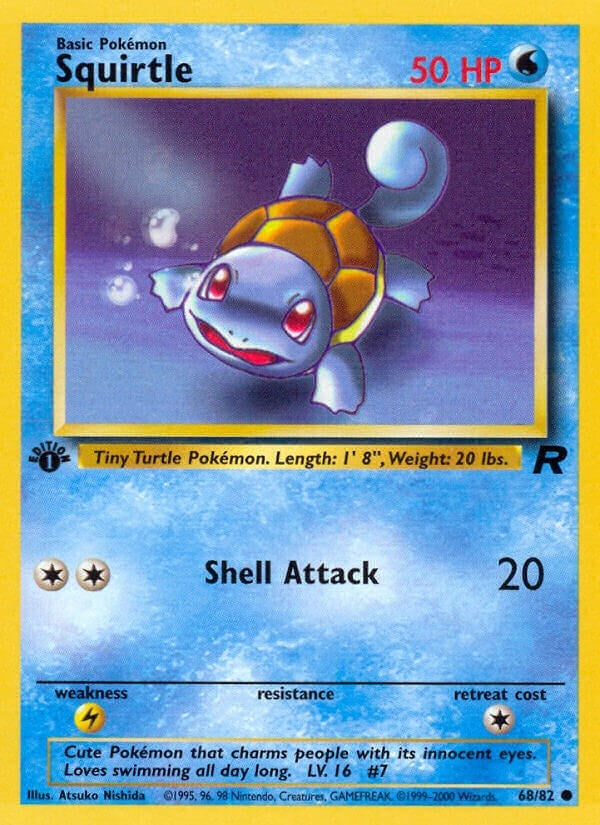 Image for Squirtle (68/82) (TR) - Pokemon