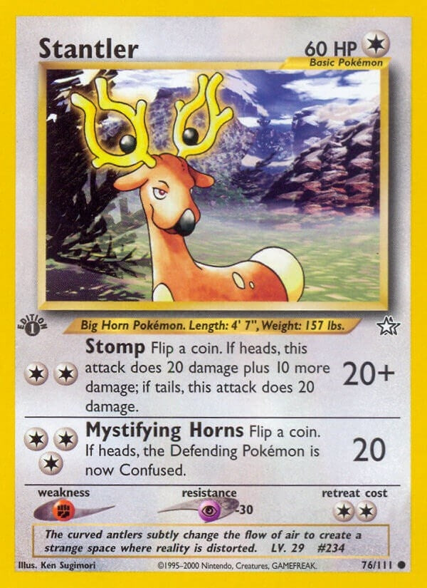 Image for Stantler (076/111) (N1) - Pokemon