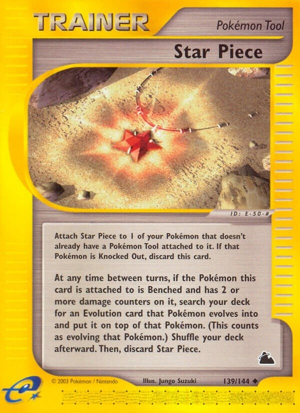 Image for Star Piece (139/144) (SK) - Pokemon