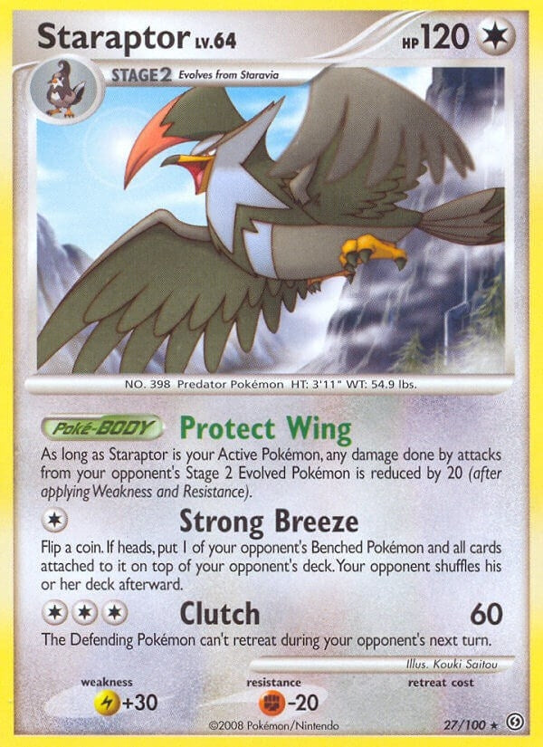 Image for Staraptor (27/100) (SF) - Pokemon