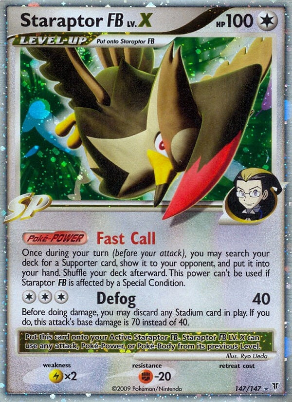 Image for Staraptor FB Lv.X (147) (SV) - Pokemon