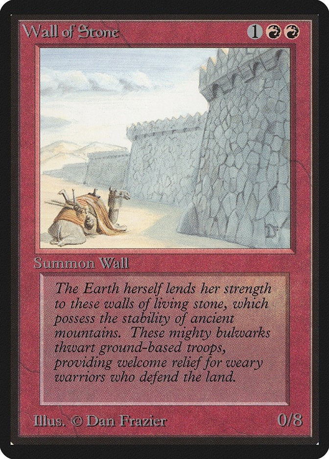 Image for Wall of Stone - Magic: The Gathering
