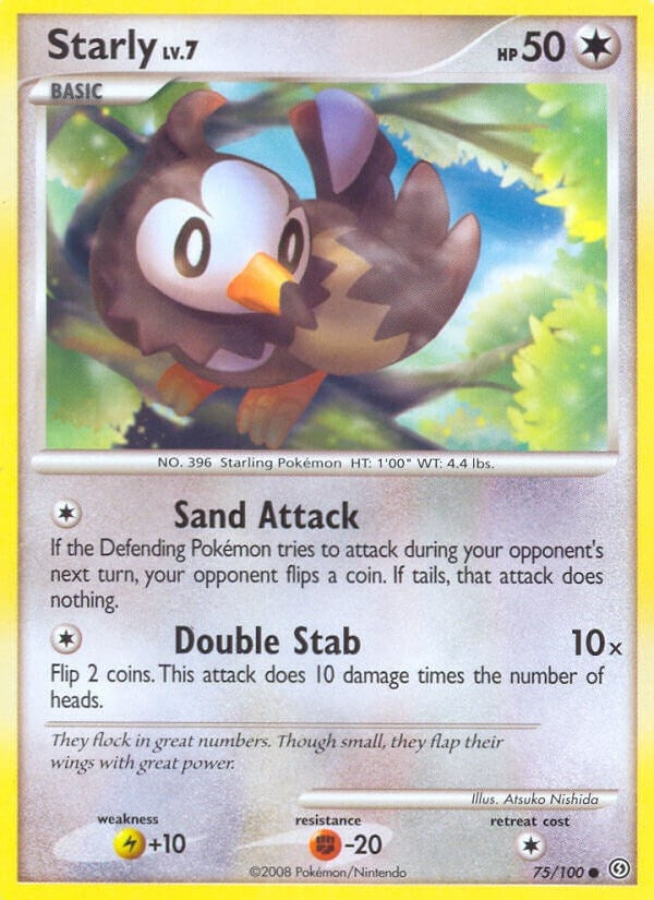Image for Starly (75/100) (SF) - Pokemon