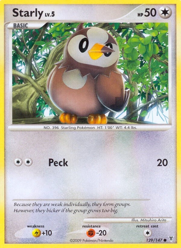 Image for Starly (129) (SV) - Pokemon