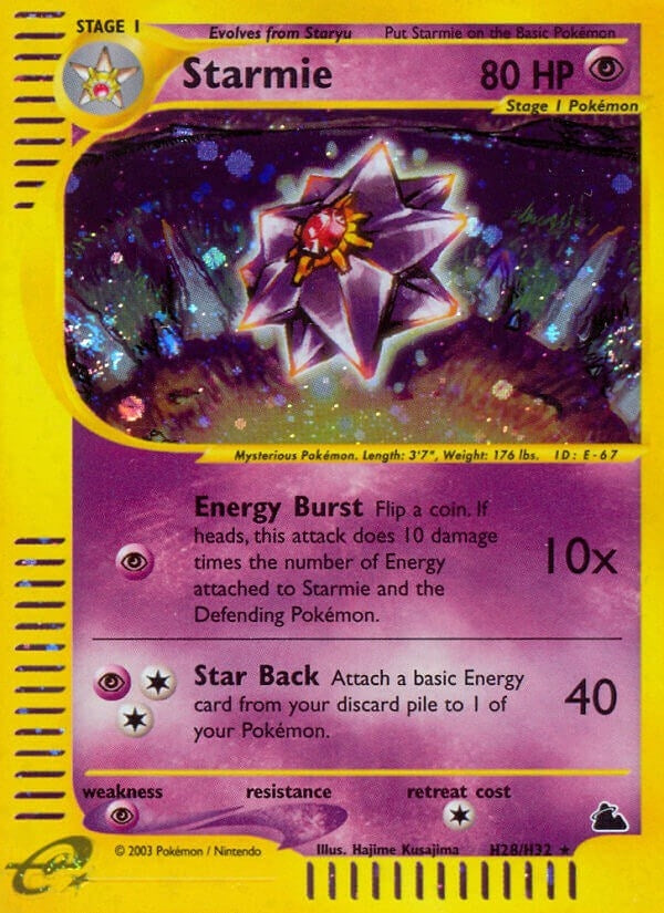 Image for Starmie (H28) (H28/H32) (SK) - Pokemon