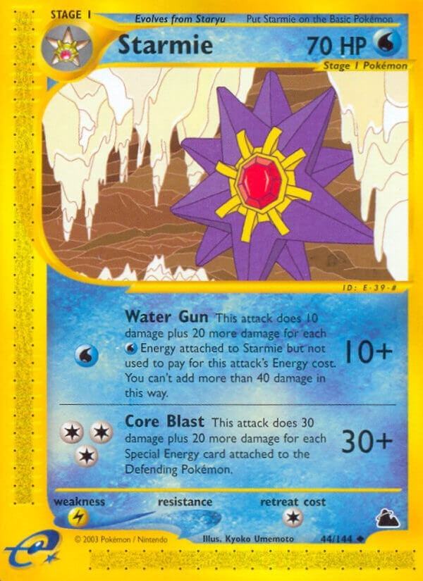 Image for Starmie (44) (044/144) (SK) - Pokemon
