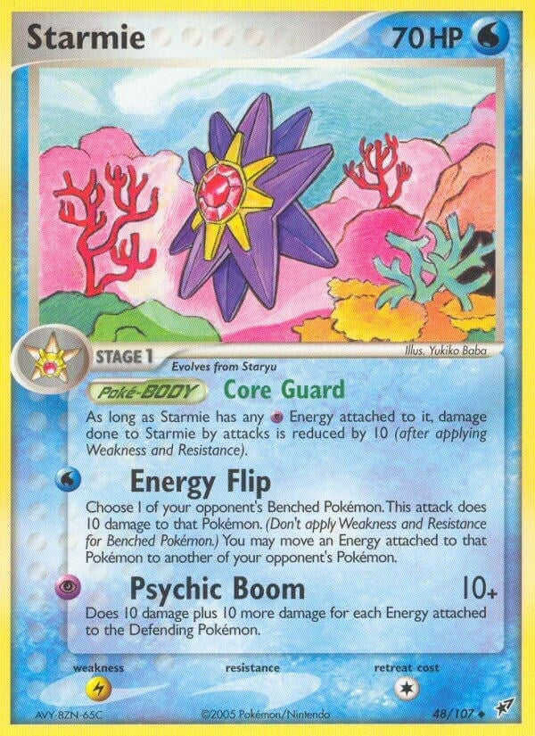 Image for Starmie (48/107) (DX) - Pokemon
