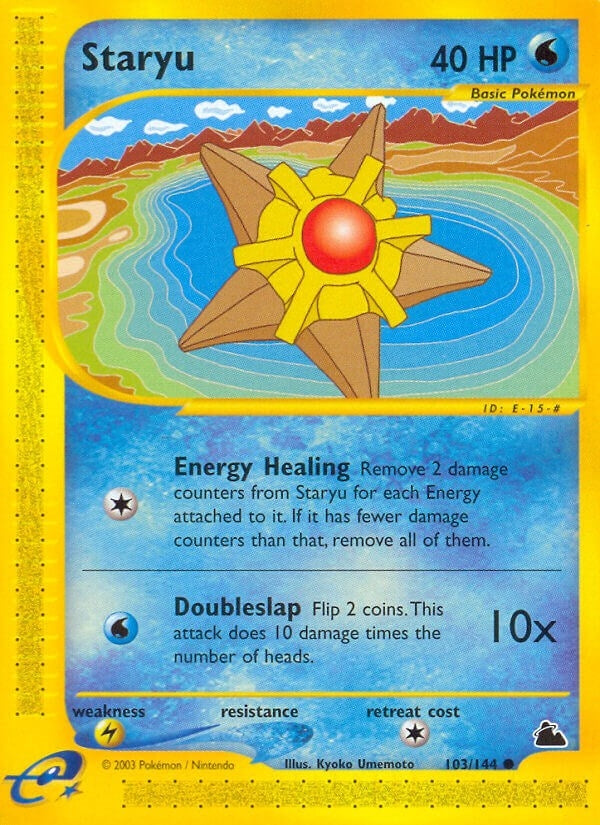 Image for Staryu (103) (103/144) (SK) - Pokemon