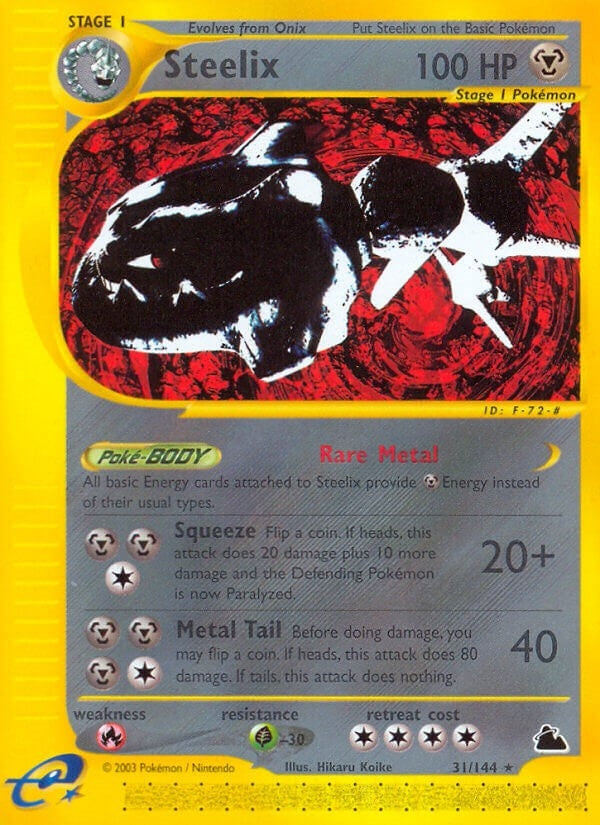 Image for Steelix (31) (031/144) (SK) - Pokemon