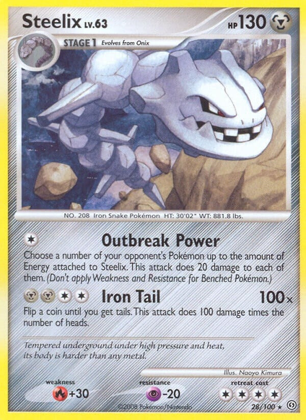 Image for Steelix (28/100) (SF) - Pokemon