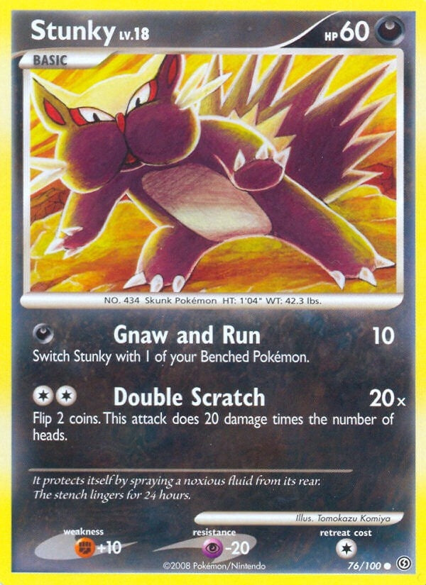 Image for Stunky (76/100) (SF) - Pokemon