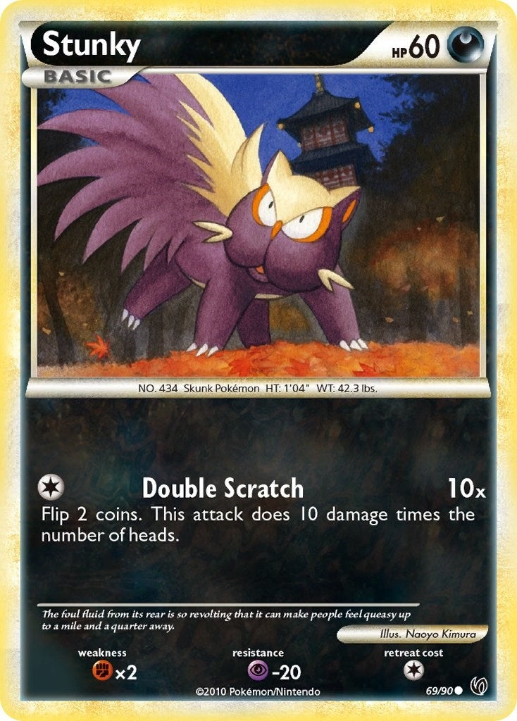 Image for Stunky (69/90) (UD) - Pokemon