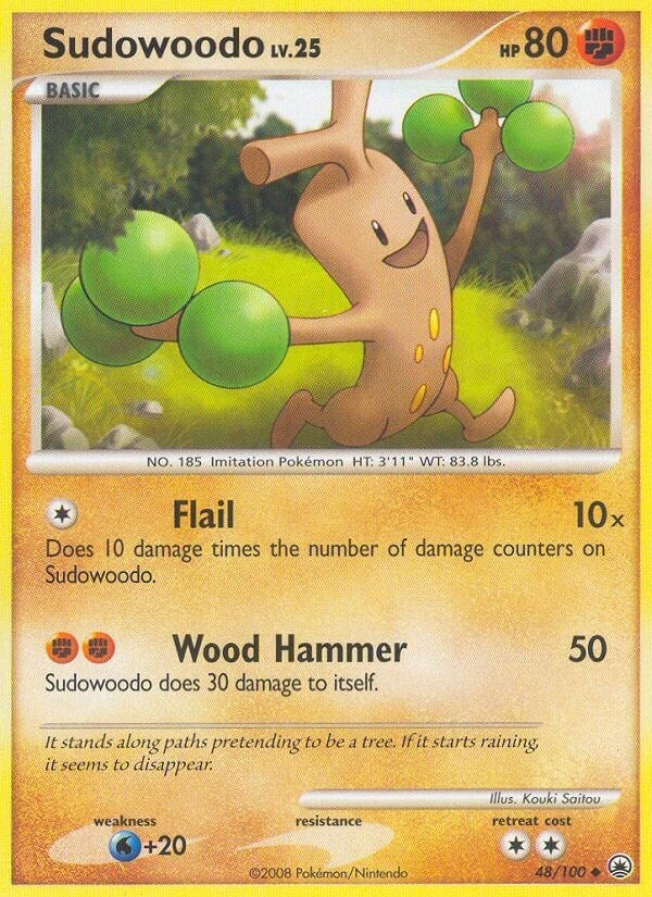 Image for Sudowoodo (48/100) (MD) - Pokemon