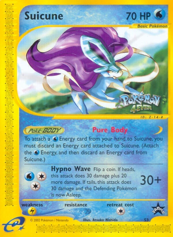 Image for Suicune (53/53) (PR) - Pokemon