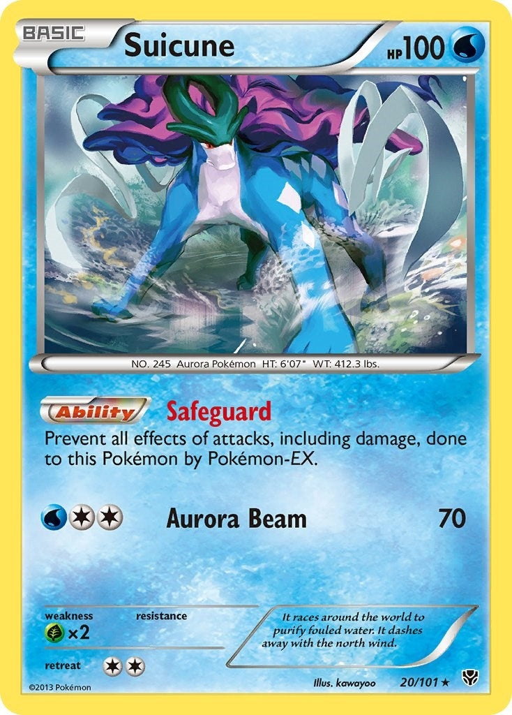 Image for Suicune (20/101) (PLB) - Pokemon