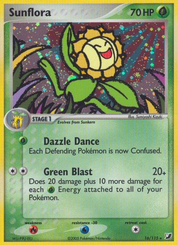 Image for Sunflora (16/115) (UF) - Pokemon