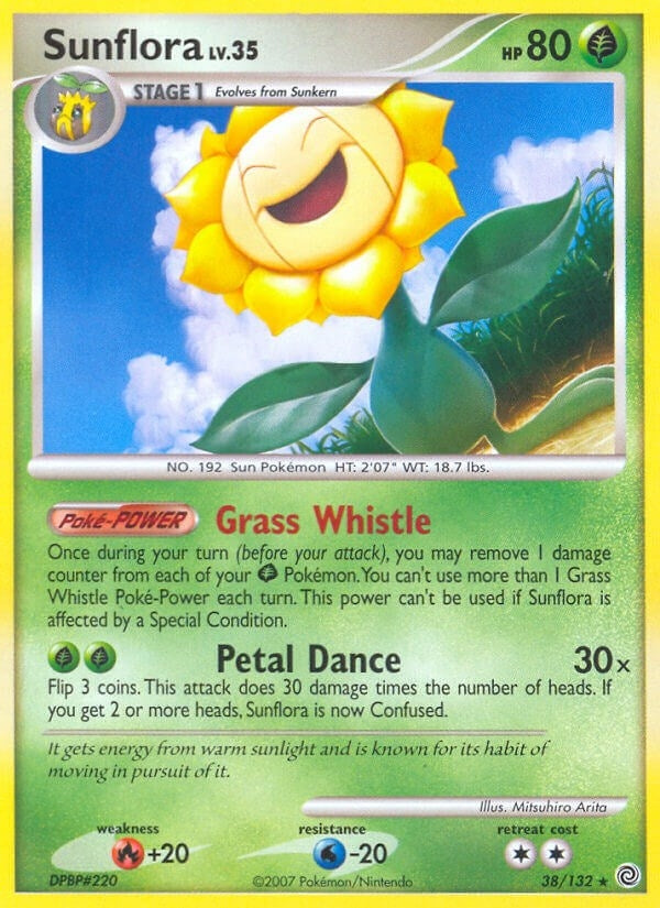 Image for Sunflora (38/132) (SW) - Pokemon