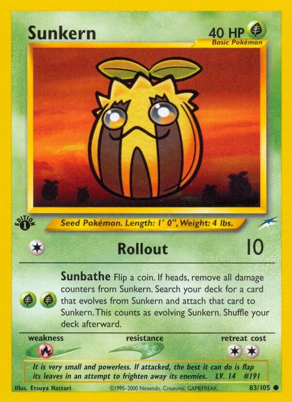Image for Sunkern (083/105) (N4) - Pokemon